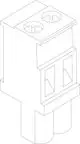 BOSCH-Anschlussklemme-2-pol-FR-Maigruen-everp-8718585576 gallery number 1